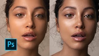 How to Correct Skin Tones // Skin tone Colour Grading Tutorial in Photoshop (Editorial Beauty)