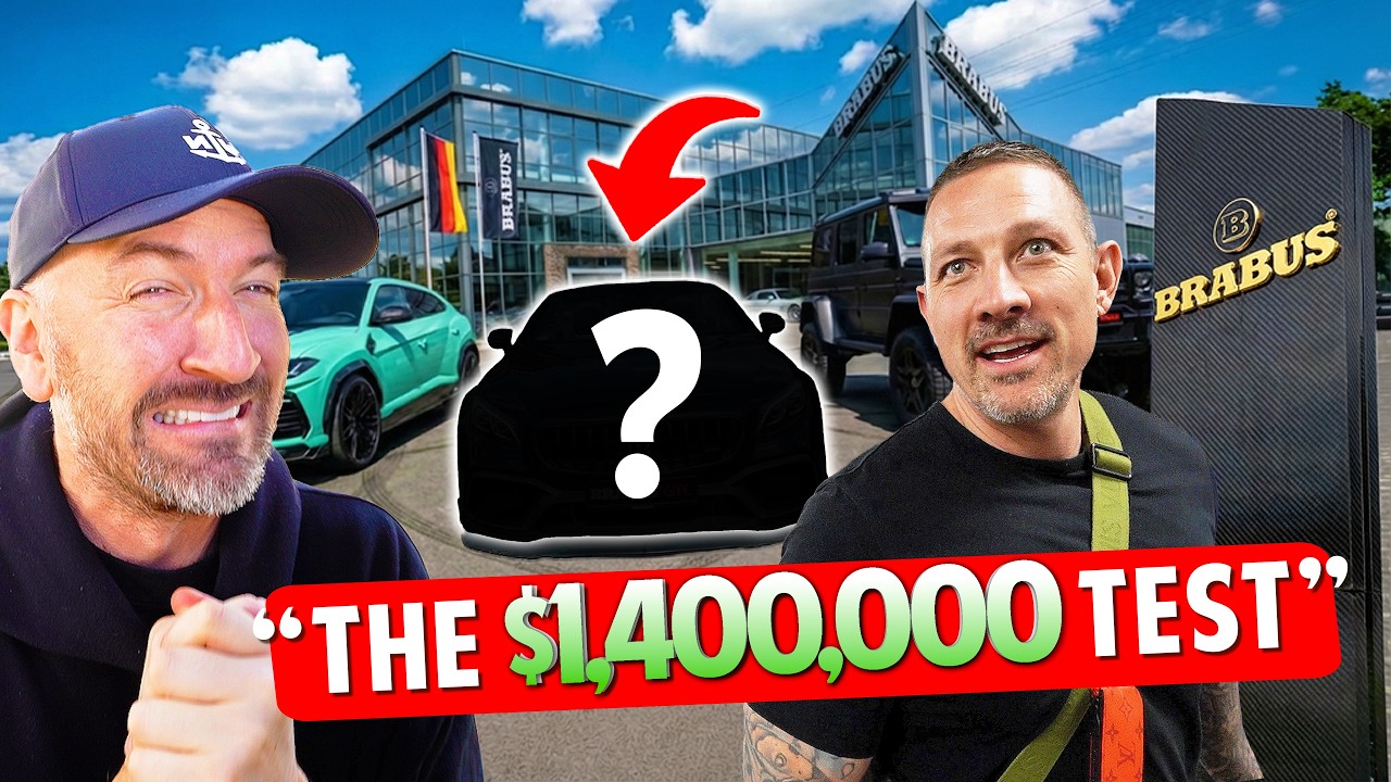 BRABUS FACTORY SURPRISED US WITH NEW 1200HP SUPERCAR
