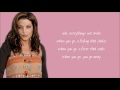 Lisa Marie Presley - When You Go (Lyrics)