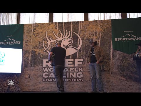Oregon resident Tony Gilbertson competes in professional division of 2024 World Elk Calling Champion