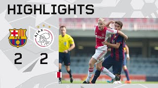Highlights FC Barcelona - Ajax A1 (Youth League)