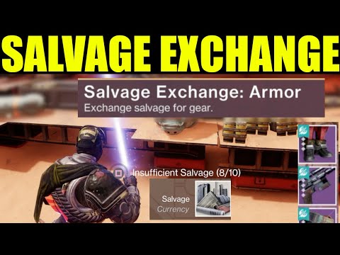 how to spend salvage destiny 2 renegades (salvage exchange location)