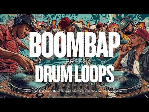 FREE BOOM BAP DRUM LOOP KIT/SAMPLE PACK (OLD SCHOOL, VINTAGE DRUMS, DRUM BREAKS)