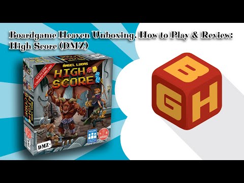 Boardgame Heaven Unboxing, How-To-Play and Review 111: High Score (DMZ)