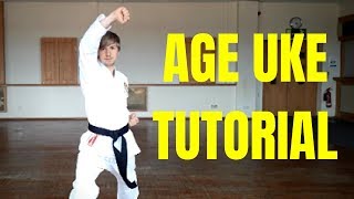 How to perform a Rising Block (Age Uke Tutorial)