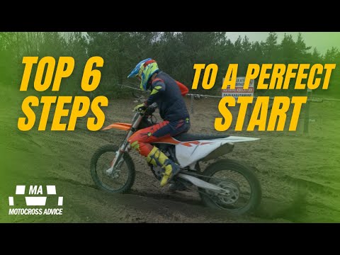 TOP 6 Steps For The Perfect Dirt Bike Start - How To Get a Holeshot | Motocrossadvice.com