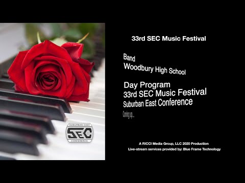 33rd SEC Music Festival   Woodbury Band   February 3, 2020
