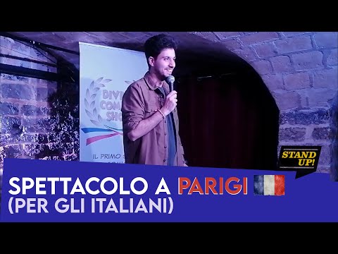 Spettacolo per Italiani a PARIGI - Vincenzo Comunale | Live #standupcomedy