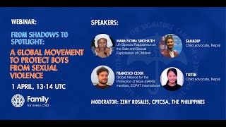 From Shadows to Spotlight: A Global Movement to Protect Boys from Sexual Violence