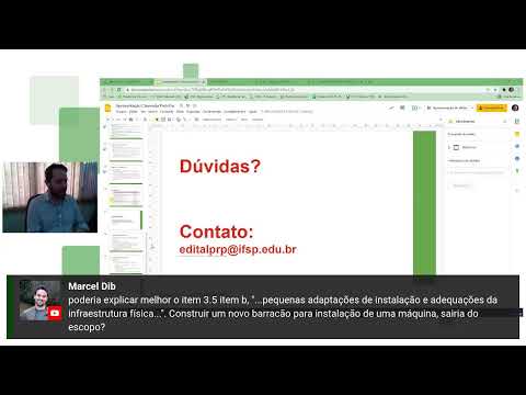 IFSP  - Webinar PRP -  Edital 008/2022 - Propostas e Possibilidades