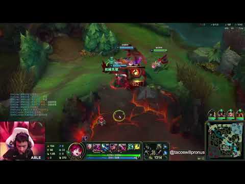 Able Jinx POV vs Doggo Aphelios ~ OMG vs BLG ~ LPL Spring 2022 ~ Game 2