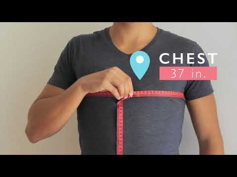 How to measure men's suit size