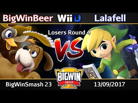 BigWinSmash 23 - Losers Round 4 - BigWinBeer (Duck Hunt Duo, Bowser) v Lalafell (Toon Link)