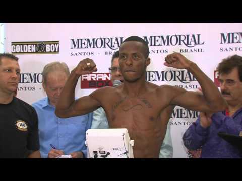 Boxeador Yamaguchi Falcão enfrenta Jorge Caraballo  em Santos