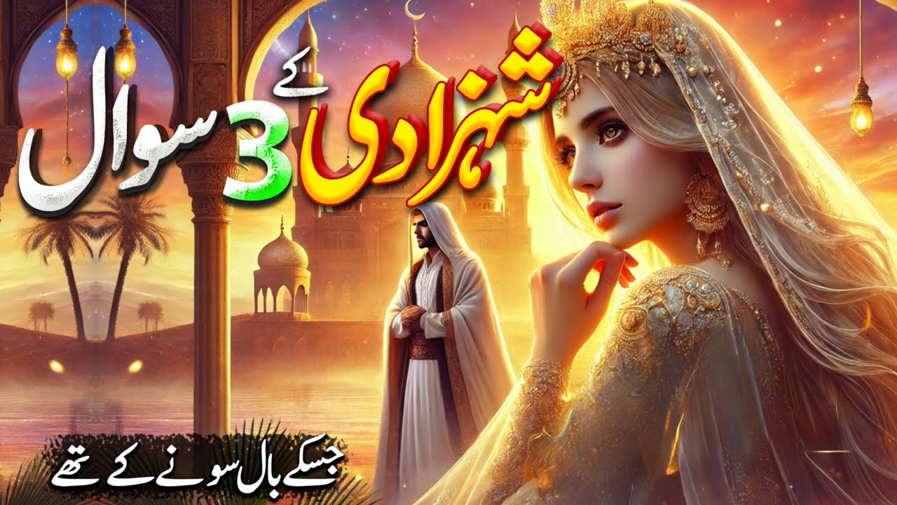 Shehzadi Ke Teen Sawal | Urdu Kahani | Moral Stories in Urdu