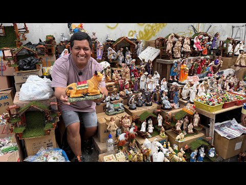THE BIGGEST CHRISTMAS NATIVITY SCENE FAIR 😱✨ Real Models, Prices, and Secrets!
