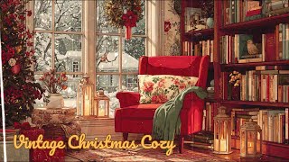 🎄 Vintage Christmas Oldies — Cozy Music Playing in Another Room 🎶 Warm Holiday Ambience for Relax