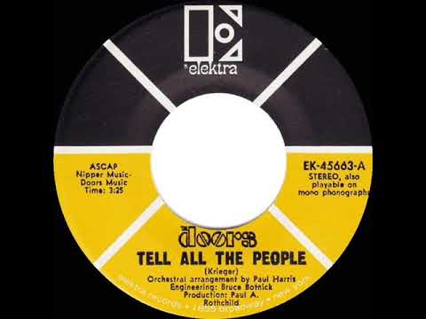 1969 HITS ARCHIVE: Tell All The People - Doors (stereo 45)
