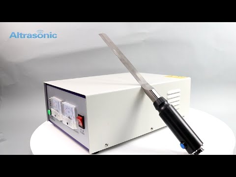 Hand held cake cutter titanium knife ultrasonic food cutting machine （HD）