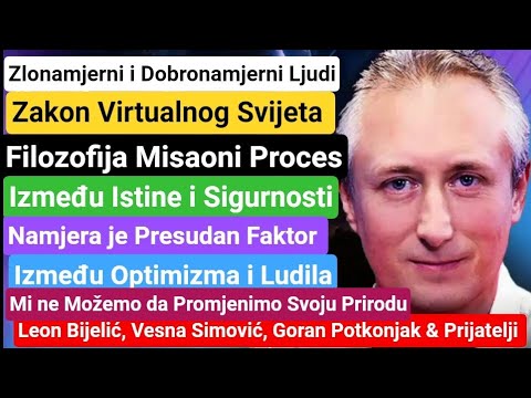 (1DIO - MASKA GOVORI O ČOVJEKU VIŠE OD NJEGOVOG LICA) Goran Potkonjak, Vesna Simović, Leon Bijelić