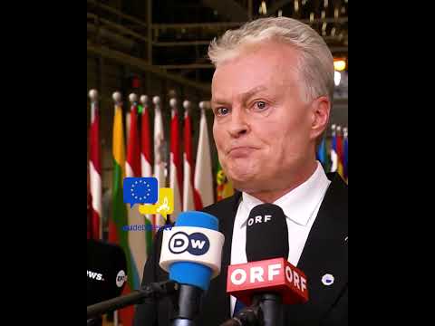 Video Thumbnail: We Need Proactive Action — Only Together! Gitanas Nausėda’s Stark Warning to Europe | EUCO Brussels