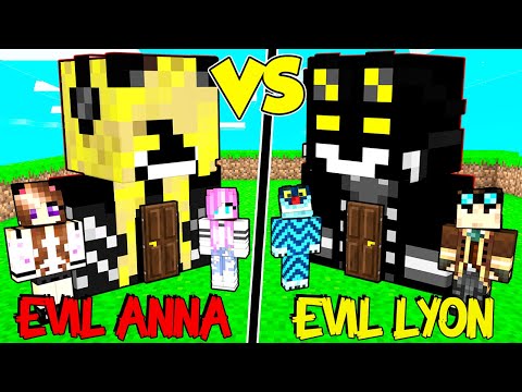 CASA EVIL ANNA CONTRO CASA EVIL LYON SU MINECRAFT!!