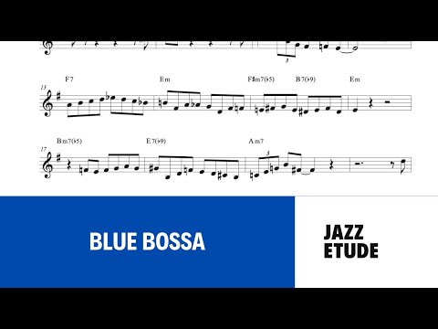 Blue Bossa trumpet