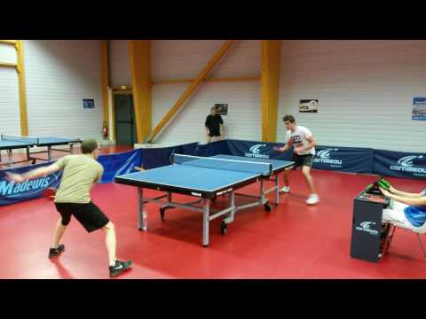 TENNIS DE TABLE (Dép. 3)  A.T.T. Le Havre 6 - 12 A.T.T. Le Havre