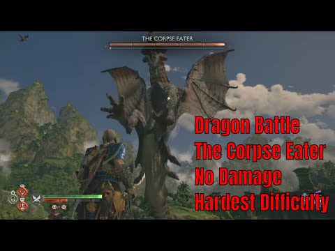 God of War Ragnarök - The Corpse Eater - No Damage - Give Me God of War Difficulty