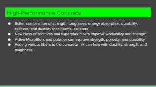 28  High Performance Concrete