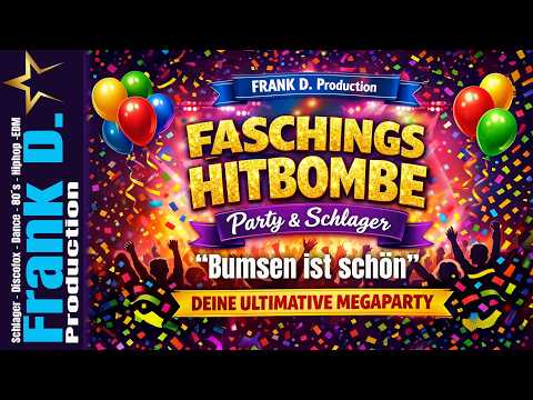 Faschings Hitbombe – 20 Songs Party Eskalation