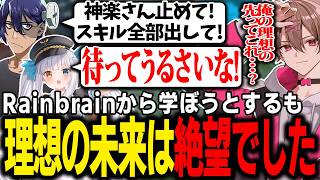 【LTK】Rainbrainに理想のコールを学ぶも待っていた未来を知り絶望するゆふな【ゆふな/ゆきお/ザクレイ/大御所にゅん子/神楽めあ/わしだい/Rainbrain】