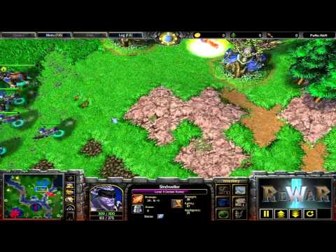 SaturN (NE) vs Rain  (UD) - Game 1 - WarCraft 3 gameplay - RN60