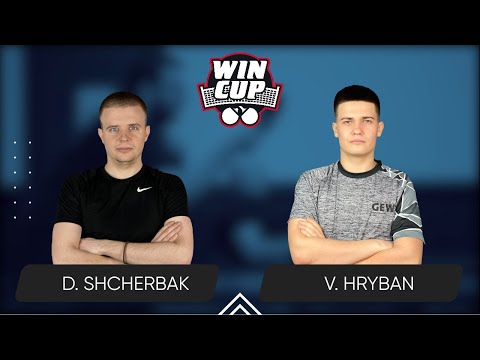 16:30 Denys Shcherbak - Vadym Hryban West 3 WIN CUP 11.08.2024 | Table Tennis WINCUP