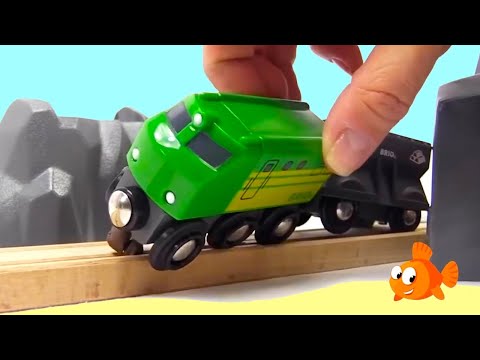 TOY TRAINS CITY! - Brio Toys MEGA TRAINS Compilation for Kids