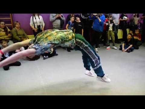 KIDS BATTLE by TDS - juniors -final 3rd place - bboy OneHeddy bgirl Софья vs Иван & Анатолий