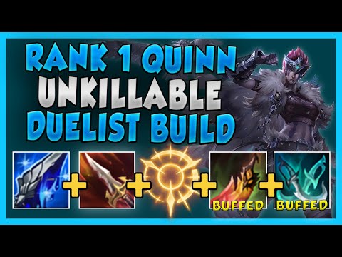 #1 QUINN TRIES BUFFED DEATH'S DANCE BUILD (BEST 4 ITEM SPIKE IN THE ENTIRE GAME) - League of Legends