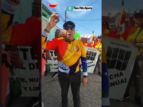 Maestros en Apure salieron a protestar: "Estamos siendo pisoteados por el ministro de Educación"