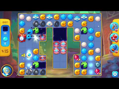 Fishdom 6107 Level - 29 moves - NO BooSTERS