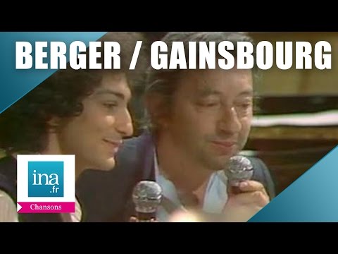 Michel Berger et Serge Gainsbourg 
