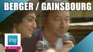 Michel Berger et Serge Gainsbourg 