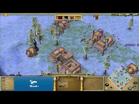 Domantas vs CountVonCount  - Age of Mythology: The Titans (Game 1)