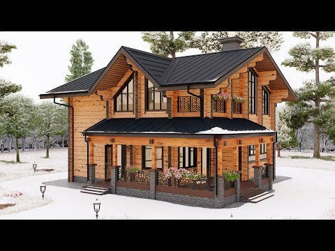 Beautiful Small House Design With 4 Bedrooms - COZY & CHARMING - Small House Design