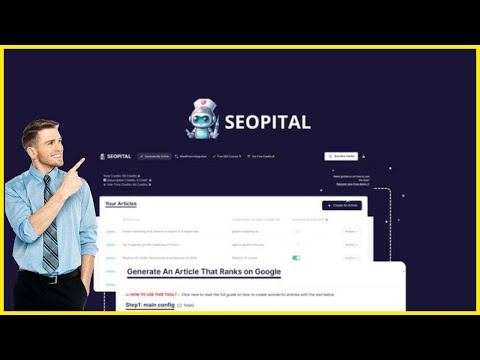 SEOpital Lifetime Deal - Generate High-Quality, SEO-Optimized Content with AI-Driven Research