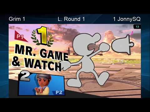 CWA Wifi Weekly 01 - Grim (Mr. Game & Watch) vs JonnySQ (Mii Swordfighter)  Losers Round 1