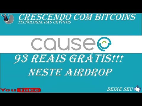 AIDROP DA CAUSEE DANDO 93 REAIS EM TOKENS GRÁTIS, CORRA!!!