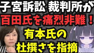 【保守党 子宮摘出訴訟が完全決着】裁判所が百田氏の〇〇を認定。飯山氏vs百田・有本・伊藤氏についての高裁判決が確定。