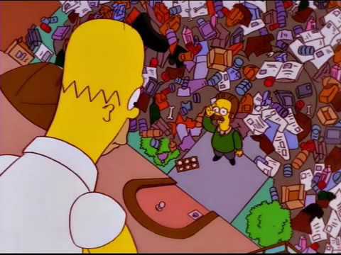 The Simpsons - Diaper Mountain