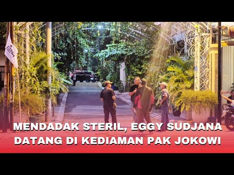Kediaman Pak Jokowi Mendadak Steril, Ternyata Ada Tamu Spesial
