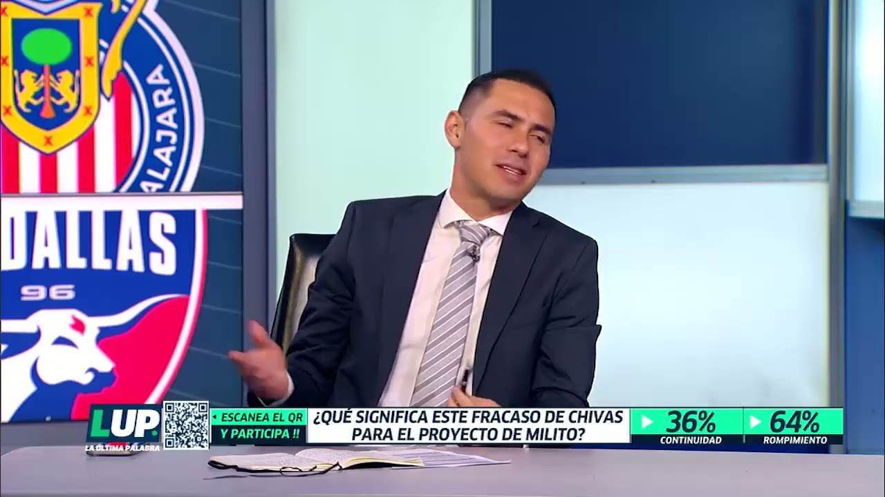 "MILITO tiene que SABER lo que REPRESENTA estar en CHIVAS"